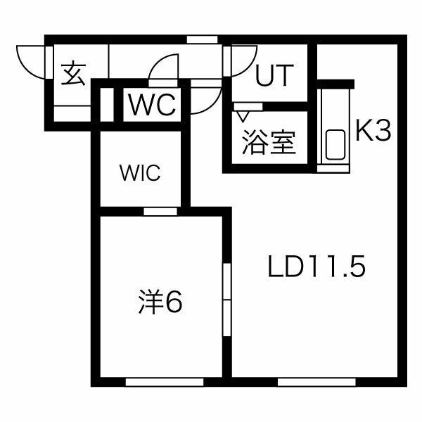 北海道札幌市東区本町一条２丁目 間取り