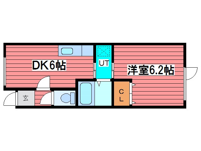 西岡コスモス 間取り
