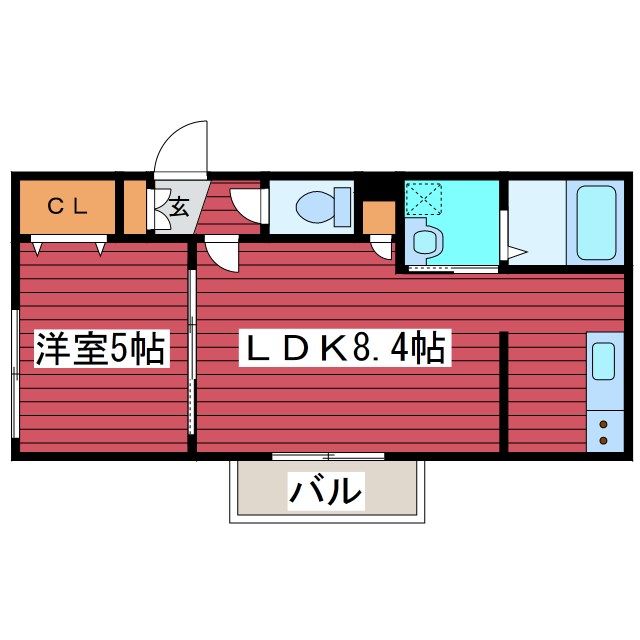 アクアトピア福住 間取り