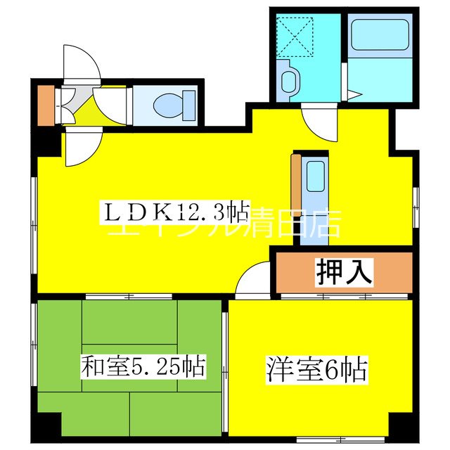 Ｋ＆Ｋハイツ 間取り