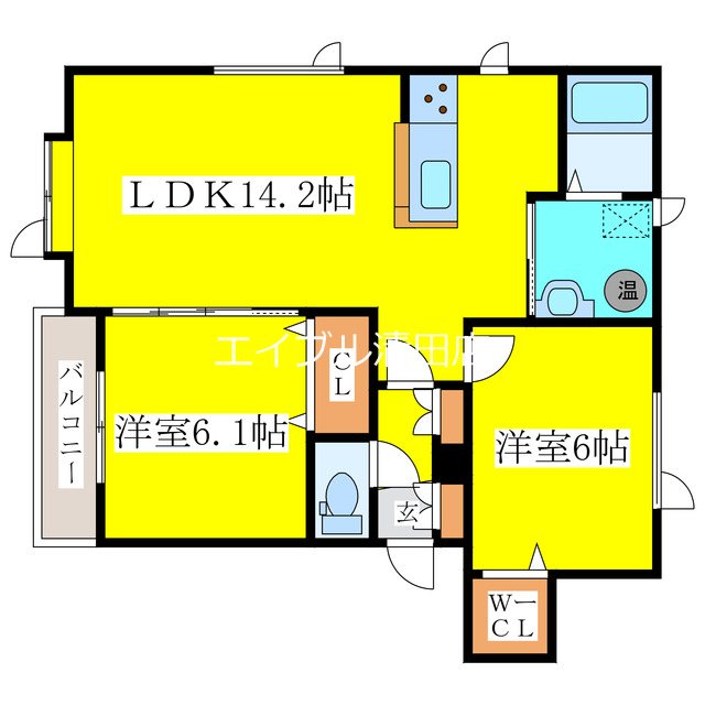 ベリテ 間取り
