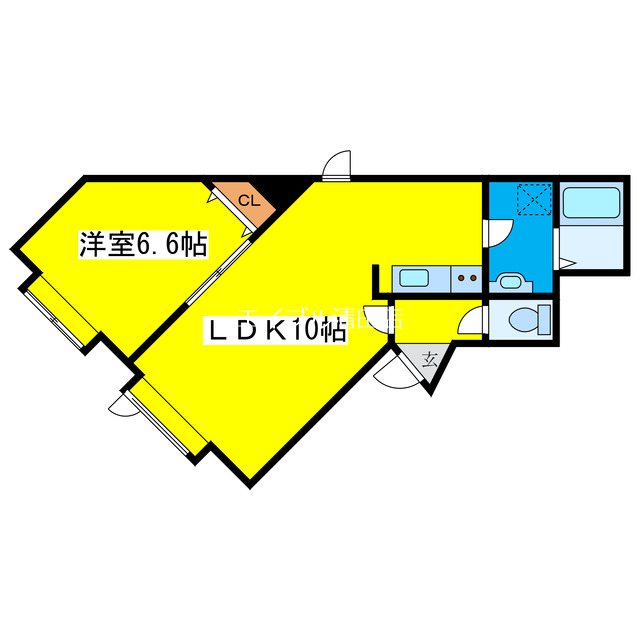 清田レモンハイツⅡ 間取り