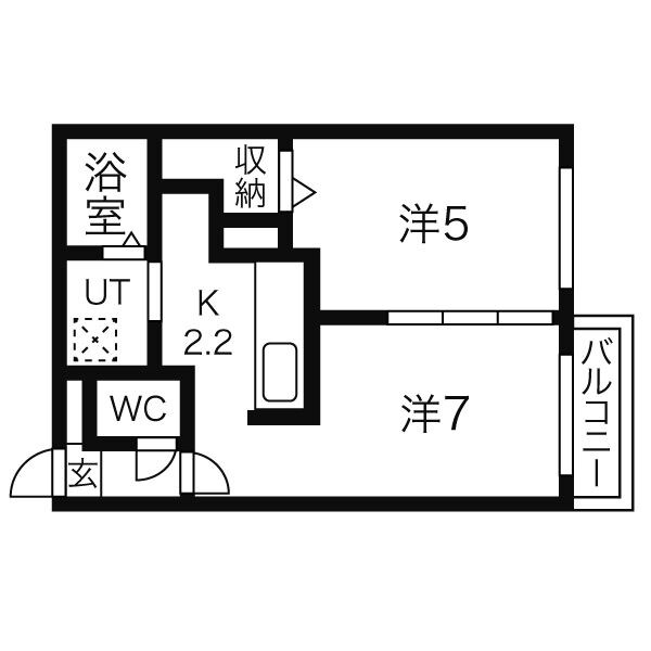 北海道札幌市東区北十三条東１０丁目 間取り