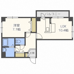 北海道札幌市東区北二十三条東９丁目 間取り