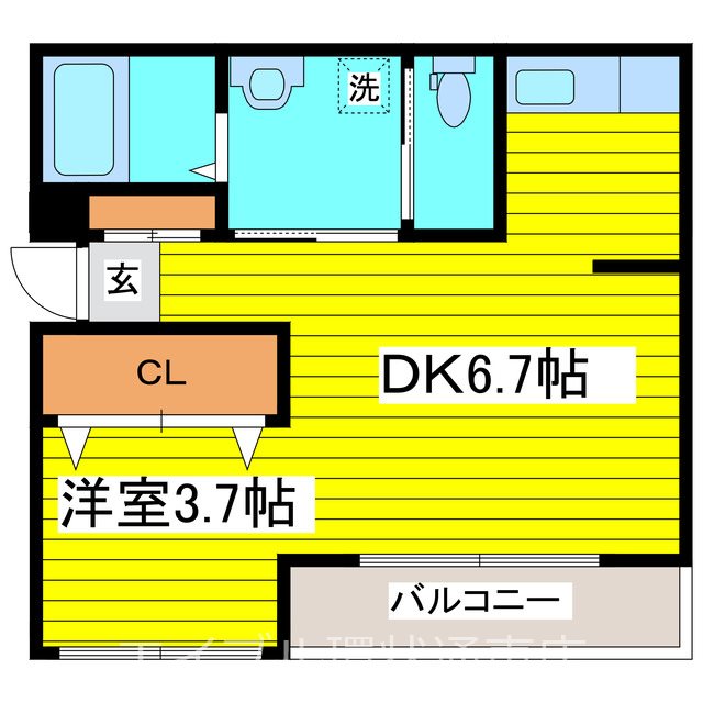 北海道札幌市東区北十八条東１丁目 間取り