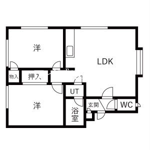 北海道札幌市東区本町一条５丁目 間取り