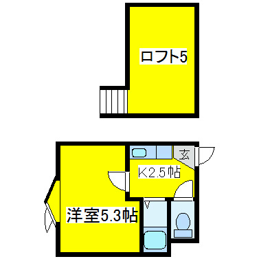 北海道札幌市東区北三十一条東５丁目 間取り