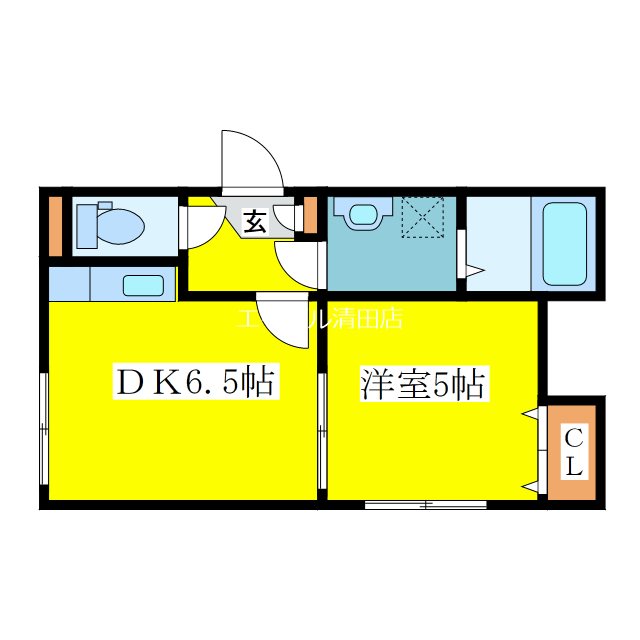 ボヌール南ヶ丘 間取り