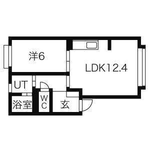 北海道札幌市東区本町一条６丁目 間取り