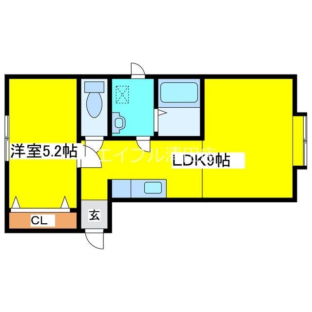 パルレなのはな 間取り