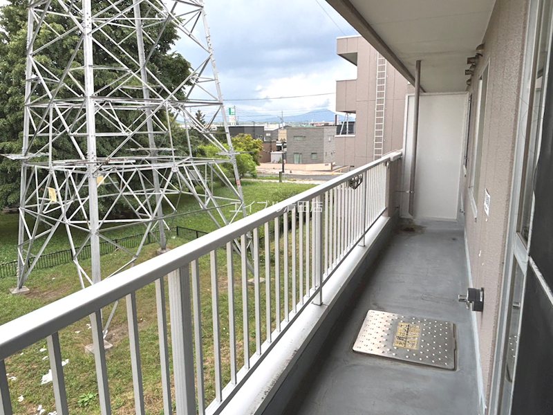 日之出ハイツ ベランダ