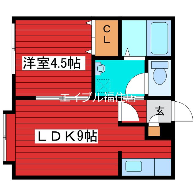 エルムーン月寒中央 間取り