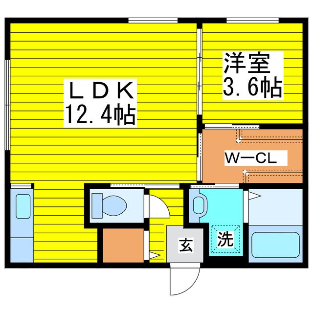 北海道札幌市東区北八条東６丁目 間取り