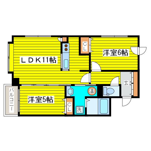 北海道札幌市東区北七条東６丁目 間取り