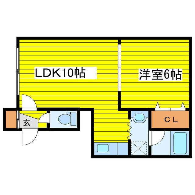 北海道札幌市東区北九条東９丁目 間取り