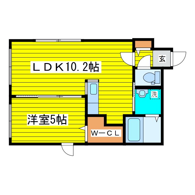 北海道札幌市東区北九条東８丁目 間取り