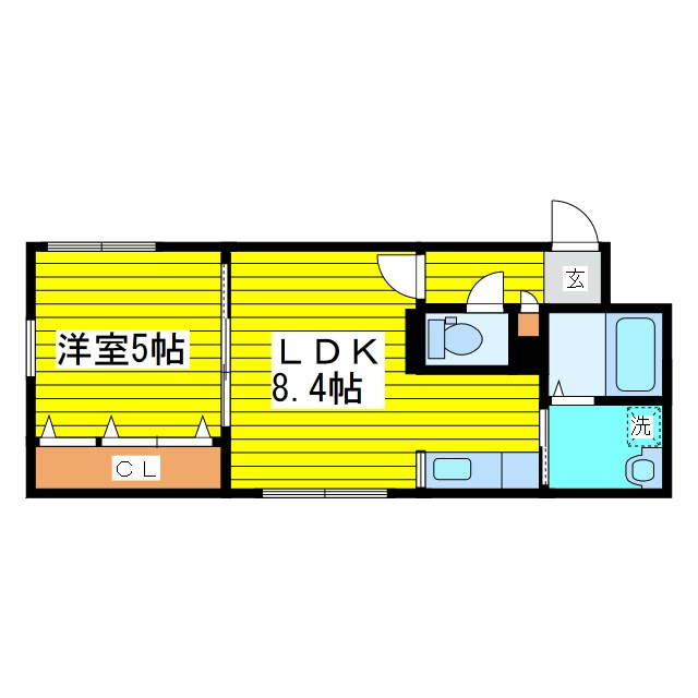 北海道札幌市東区北二十四条東１６丁目 間取り