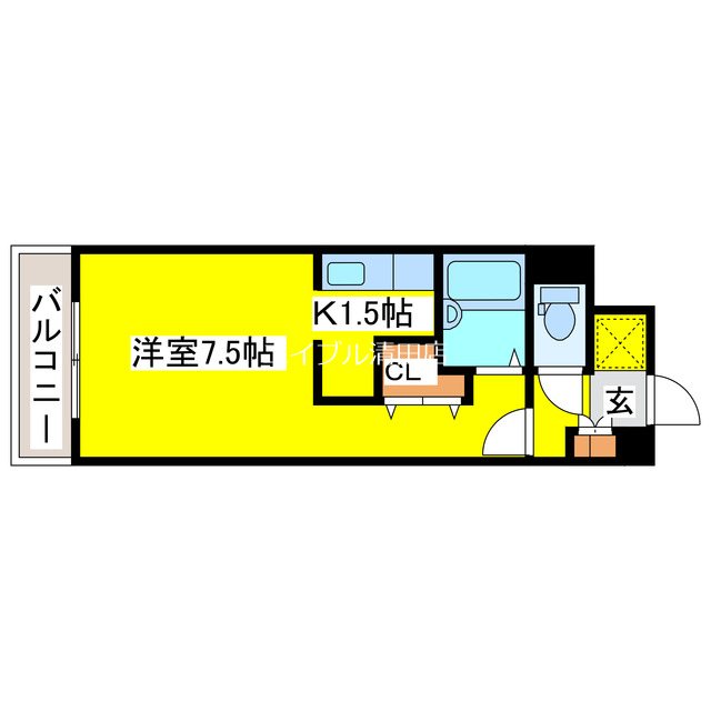 イーストフェアリー 間取り