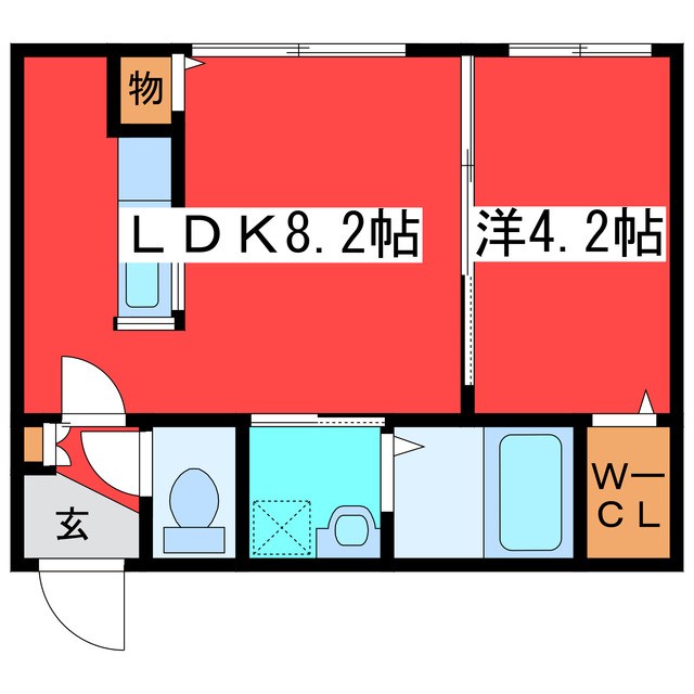 COMSA月寒中央 間取り