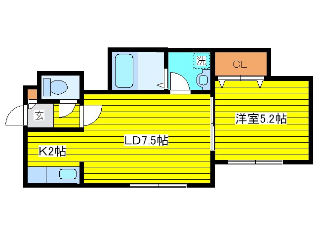 北海道札幌市東区北三十一条東８丁目 間取り