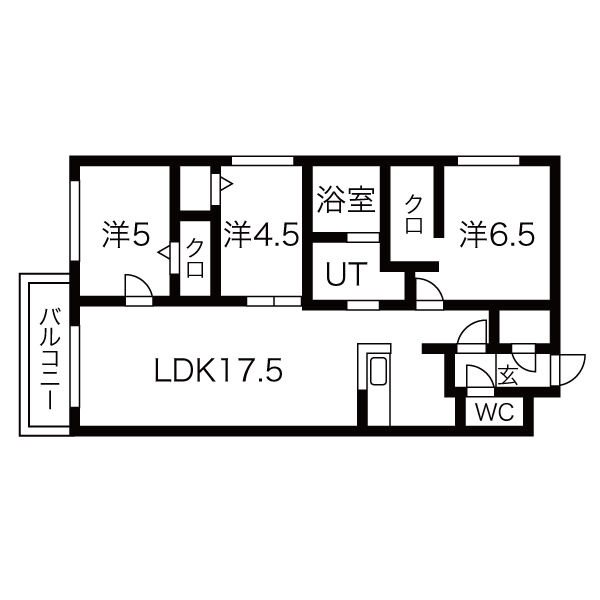 Attraente 間取り