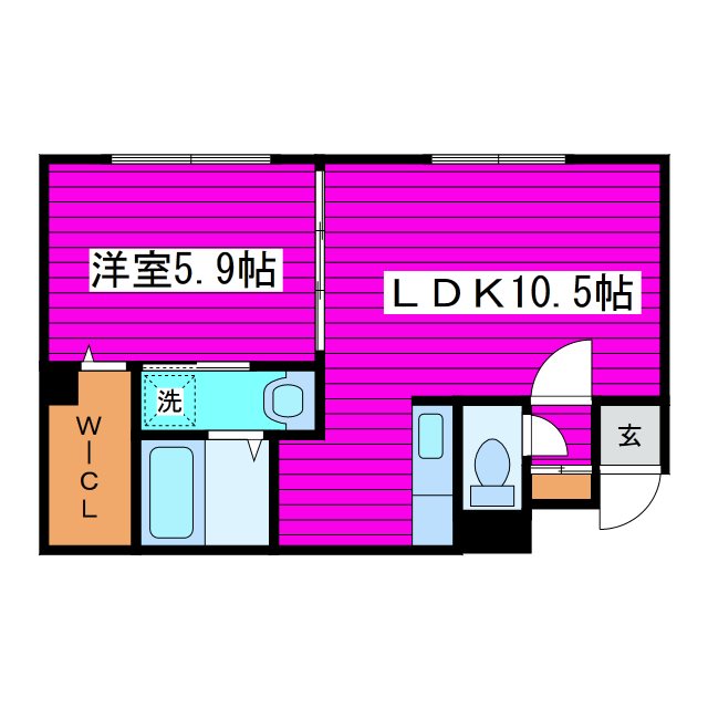 北海道札幌市東区北三十五条東１６丁目 間取り
