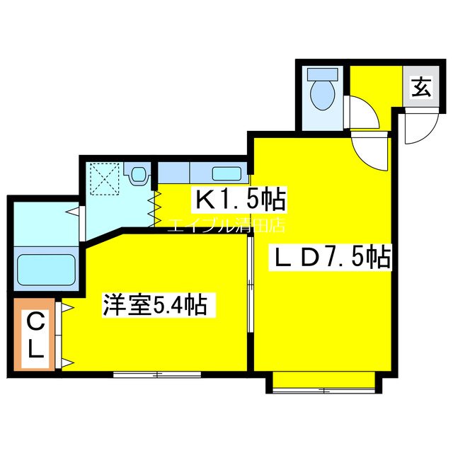 アルルカン真栄 間取り