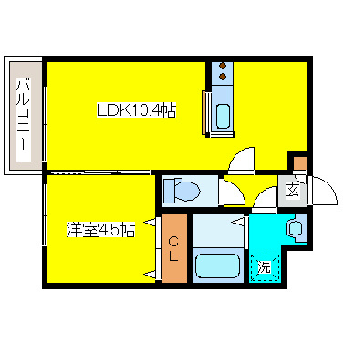 北海道札幌市東区北十三条東１３丁目 間取り