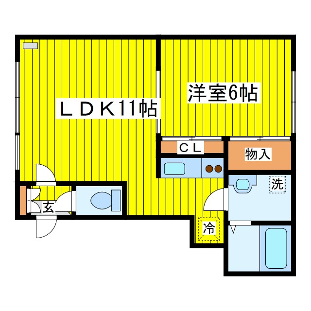 北海道札幌市東区北十条東１３丁目 間取り