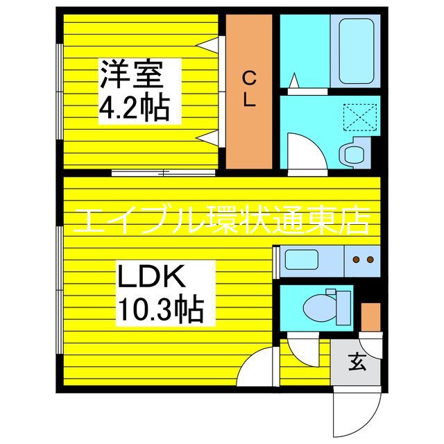 北海道札幌市東区北九条東８丁目 間取り
