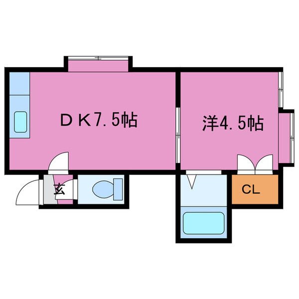 北海道札幌市東区北三十七条東１６丁目 間取り