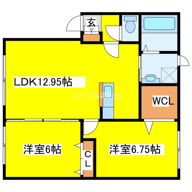 ベルエポック並木Ⅰ 間取り