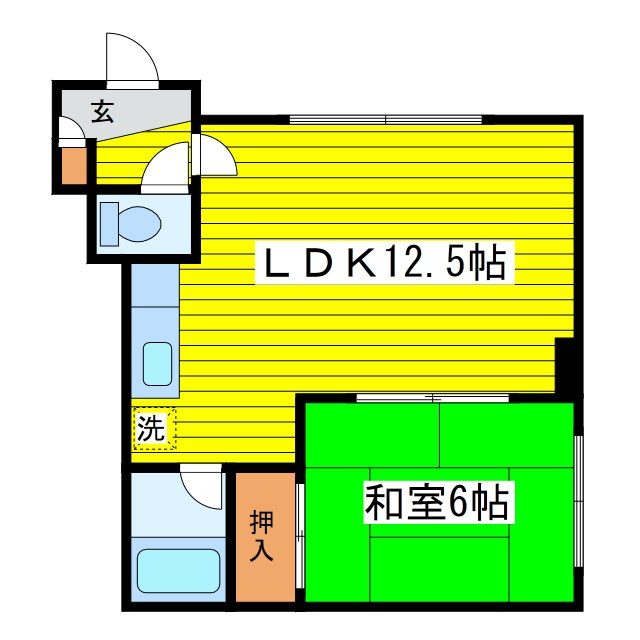 北海道札幌市東区伏古十一条２丁目 間取り