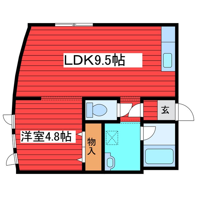 ＫＩＲＡＭＥＣＫ月寒中央 間取り
