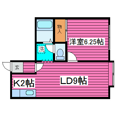 北海道札幌市東区伏古十一条２丁目 間取り