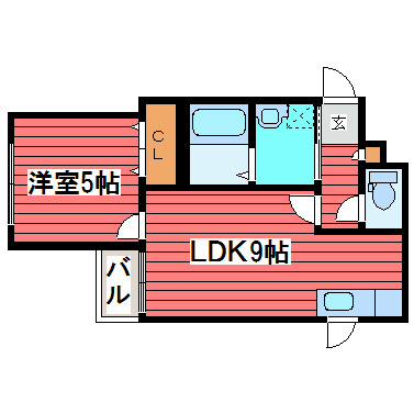 グランディール月寒2-6 間取り