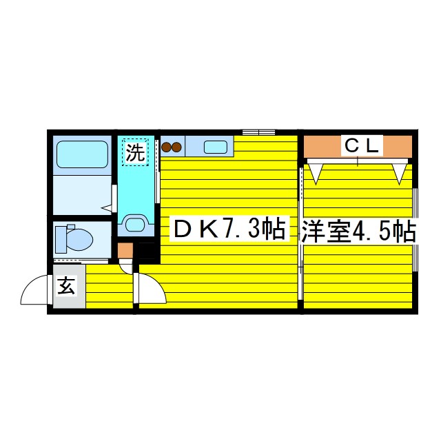 北海道札幌市東区北九条東９丁目 間取り
