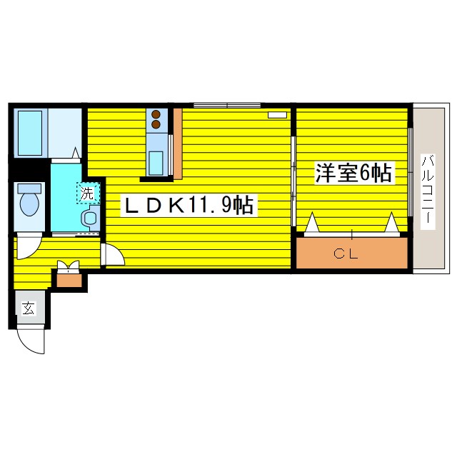 北海道札幌市東区北七条東７丁目 間取り