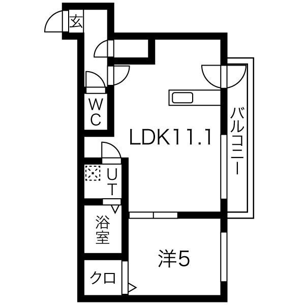 北海道札幌市東区北十条東２丁目 間取り