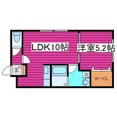 北海道札幌市東区北三十七条東６丁目 間取り