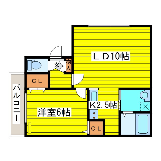 北海道札幌市東区本町一条４丁目 間取り
