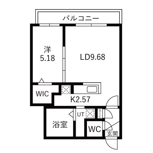 北海道札幌市東区北十八条東１４丁目 間取り