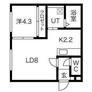 北海道札幌市東区北四十二条東１丁目 間取り