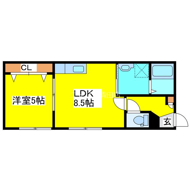 エスカイヤ南ヶ丘 間取り