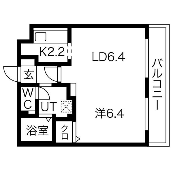 フローレンス白石 間取り