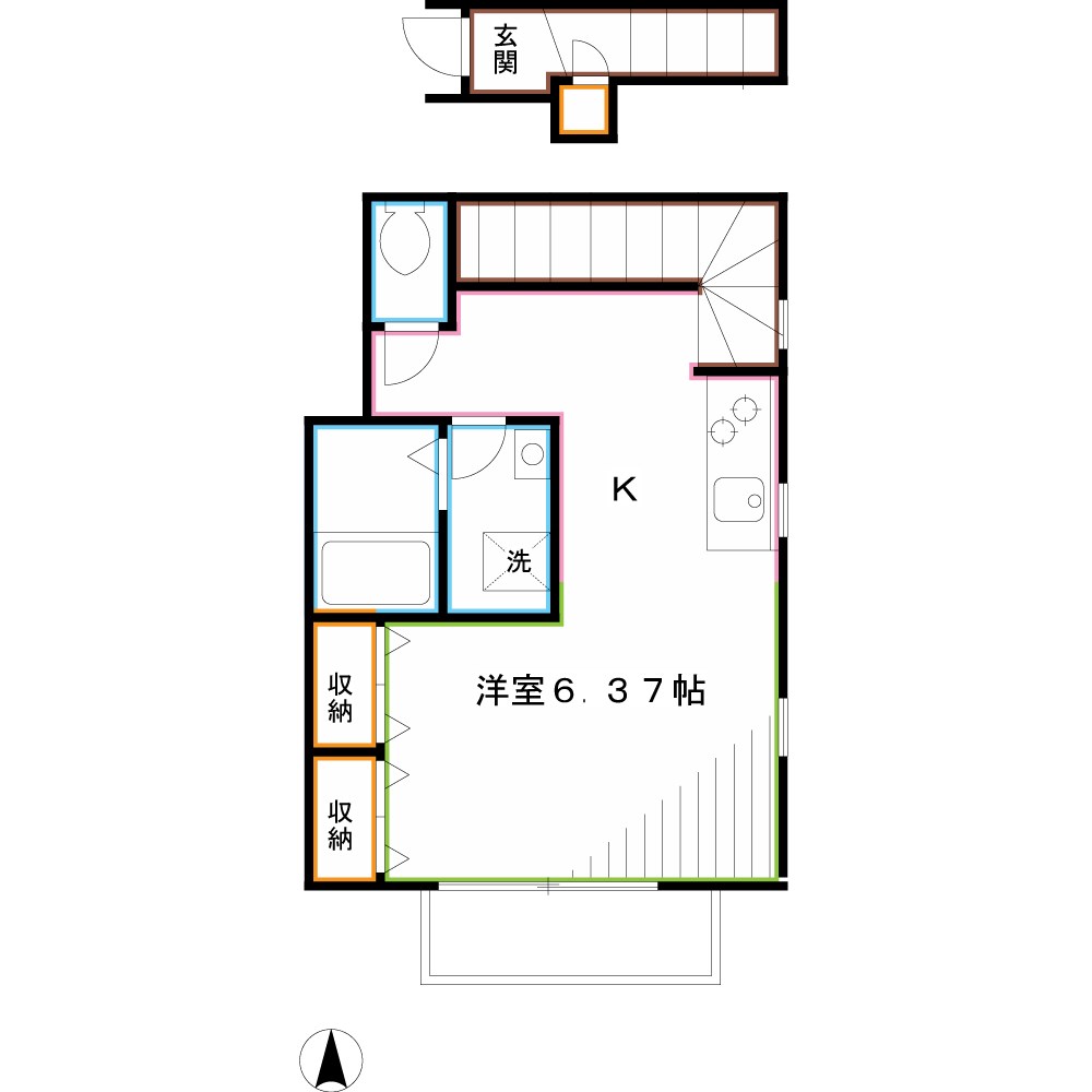 コーラルコート 間取り