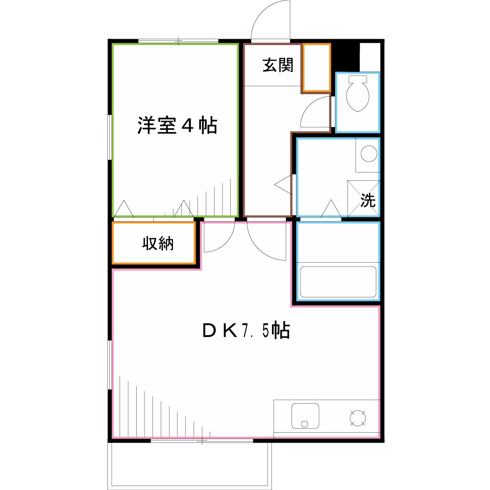 VILLA アイエム 間取り