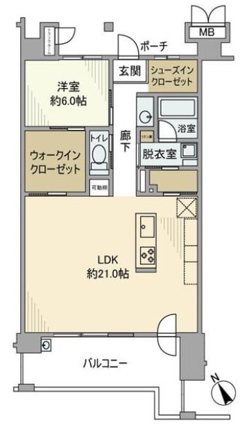 オーベル吉祥寺ＥＡＳＴ 間取り