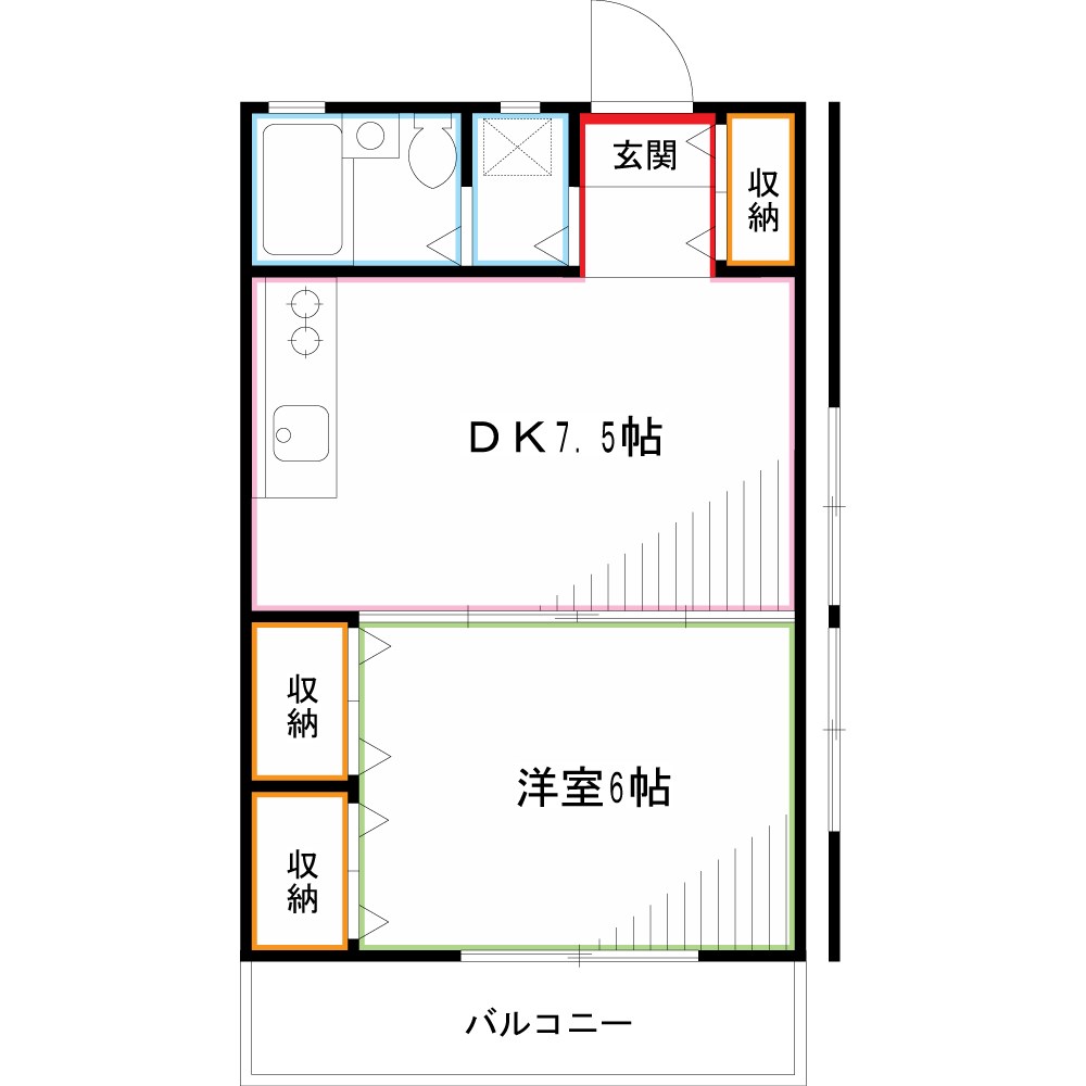 青葉ハイツ 間取り