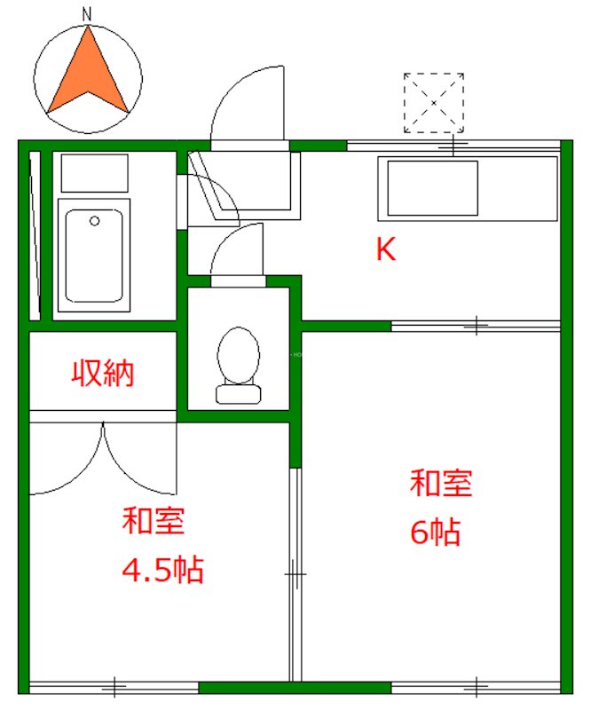 ドムス新間 間取り